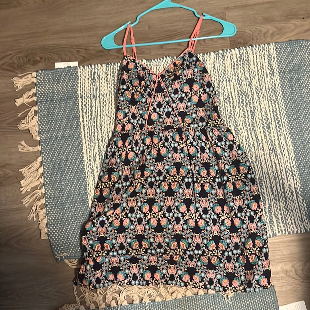 Paisley printed dress